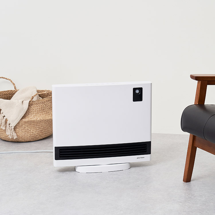 上下自動ルーバー付 人感センサーパネルヒーター 1200Wのハイパワー