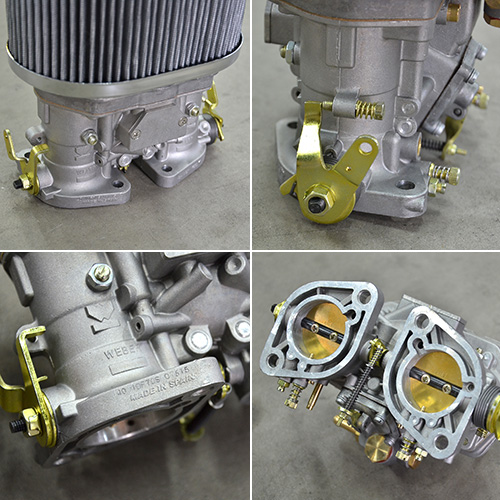 FLAT4 ONLINE SHOP / WEBER 44 IDF デュアルキャブレターKIT by GERMAN