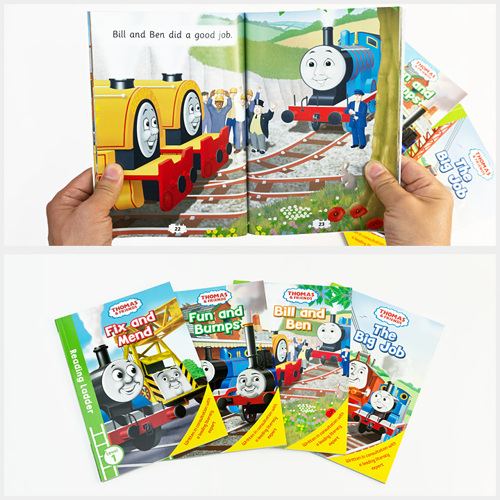 絵本セット THOMAS AND FRIENDS Reading Ladder Level1 4冊セット