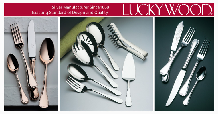 LUCKY WOOD（ラッキーウッド） カトラリーセット ナイフ フォーク