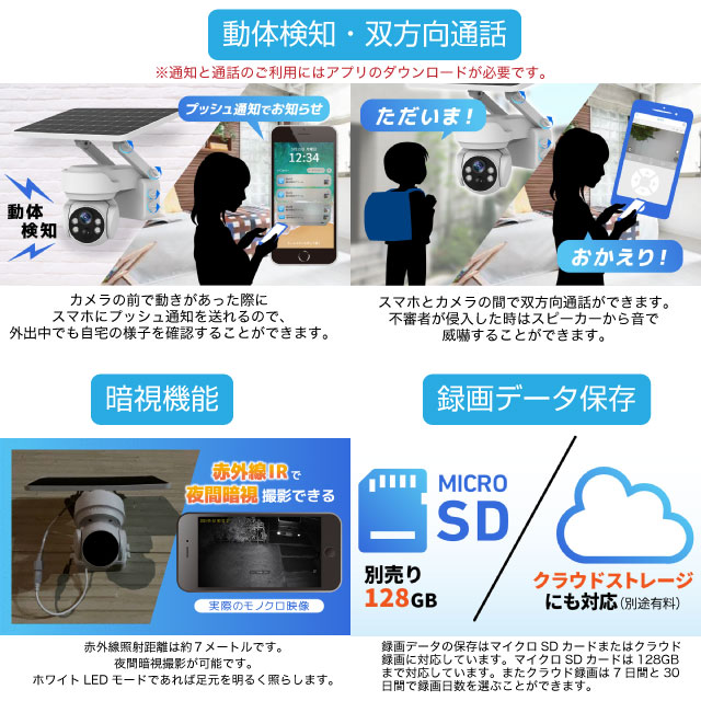 NS-X100シリーズ 防犯カメラ X-100 Wifiモデル NSK NS-X100WWH