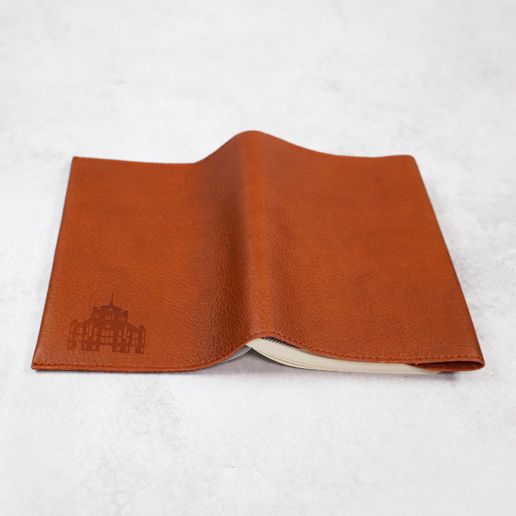 茶殻液鞣し本革ブックカバー:TRAINIART JRE MALL店通販｜JRE MALL