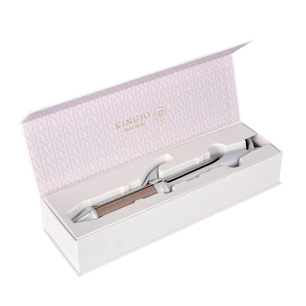 2WAYストレート＆カールへアイロン32mm ホワイト 2W02 [32mm /交流