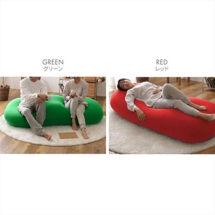 ビーズクッション ブルー:アイリスオーヤマ公式 アイリスプラザ通販