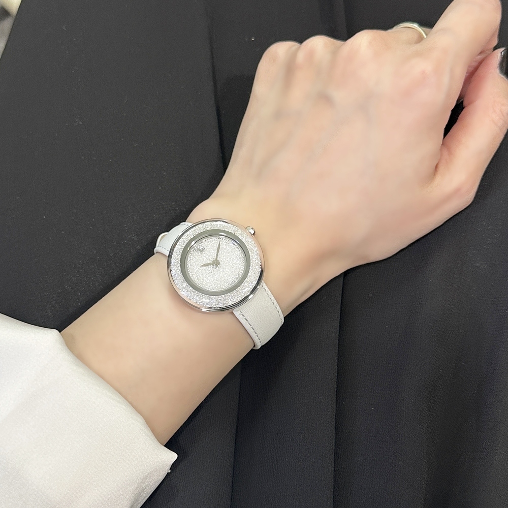 スワロフスキー 腕時計 レディース 上品 エレガント グリッター文字盤