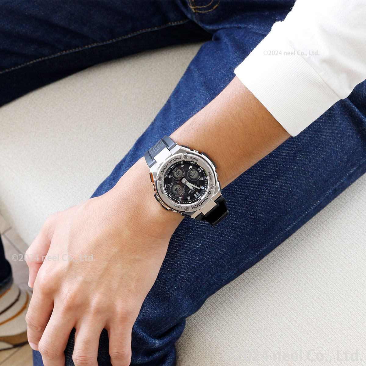 Gショック Gスチール G-SHOCK G-STEEL 電波 ソーラー 腕時計 メンズ