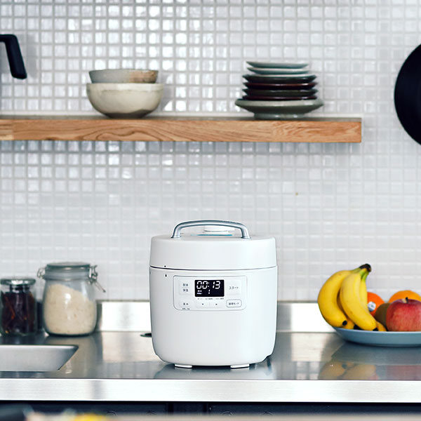 siroca 電気圧力鍋 おうちシェフ SP-2DF231（ﾎﾜｲﾄ）