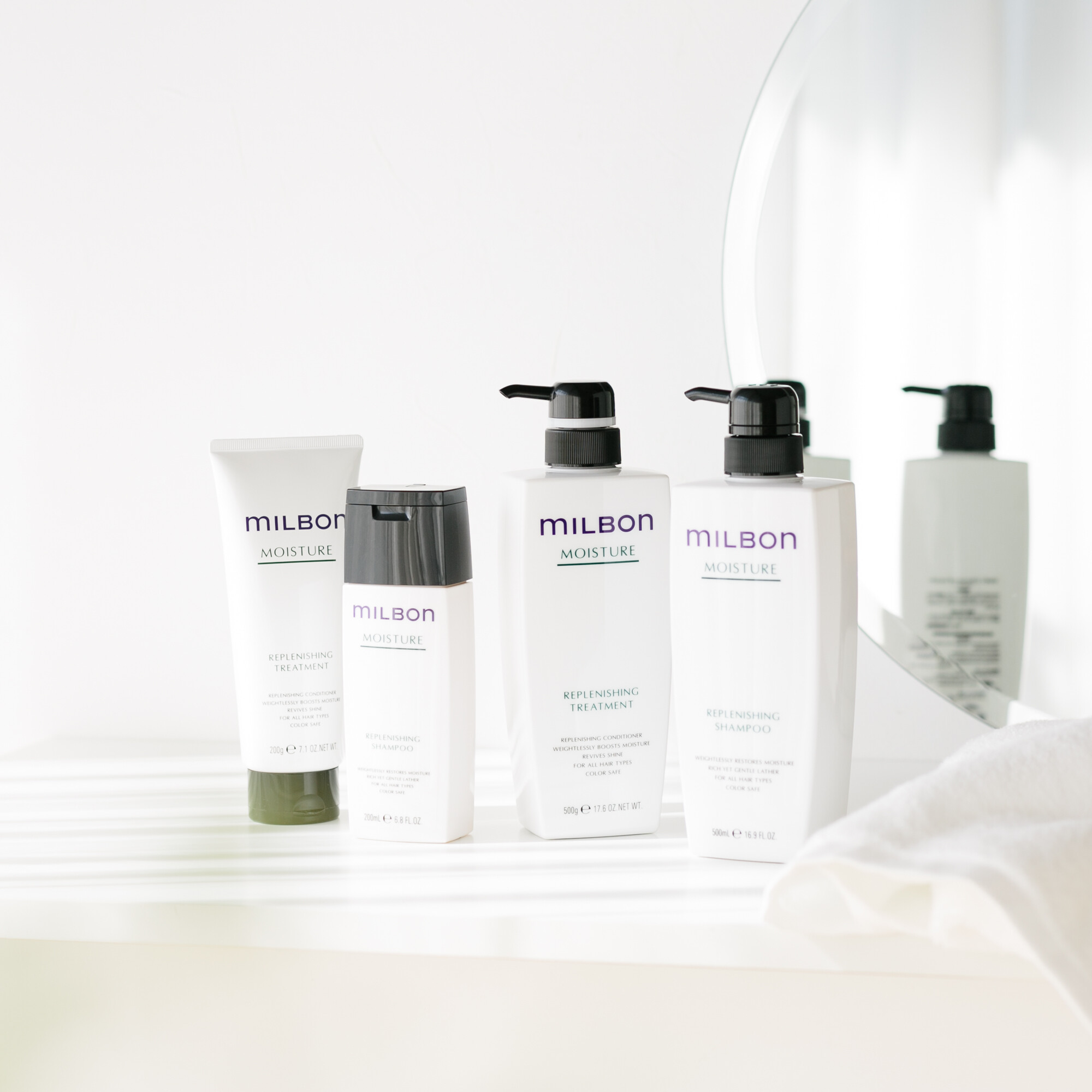 ミルボン モイスチャーシャンプー＆トリートメント500 MILBON