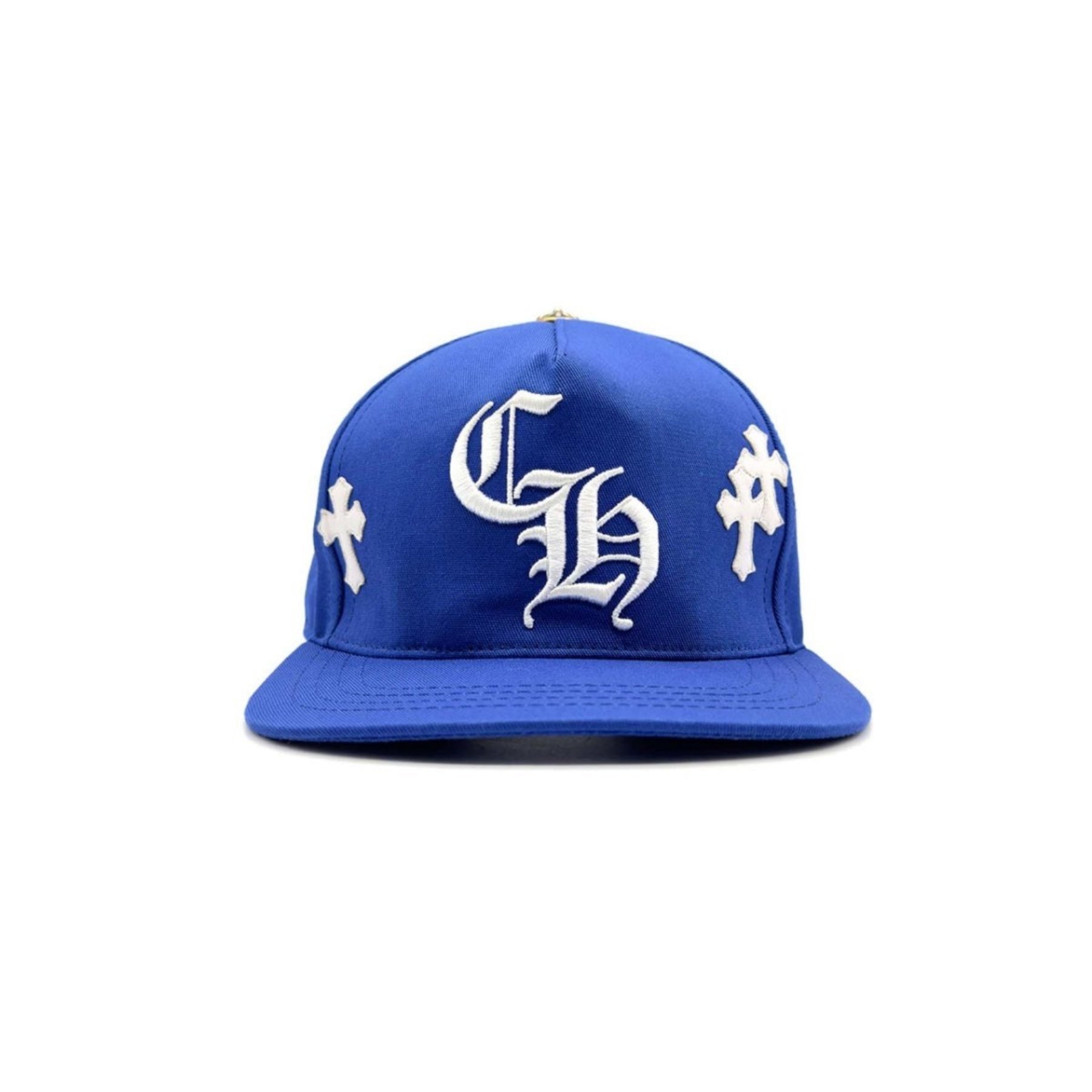 Chrome Hearts CH Logo Leather Cross Baseball Cap - SRM – SHENGLI