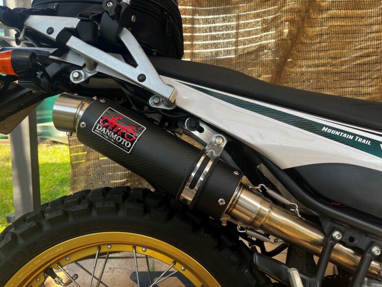 サイレンサー（セロー250） | 日々の出来事とか