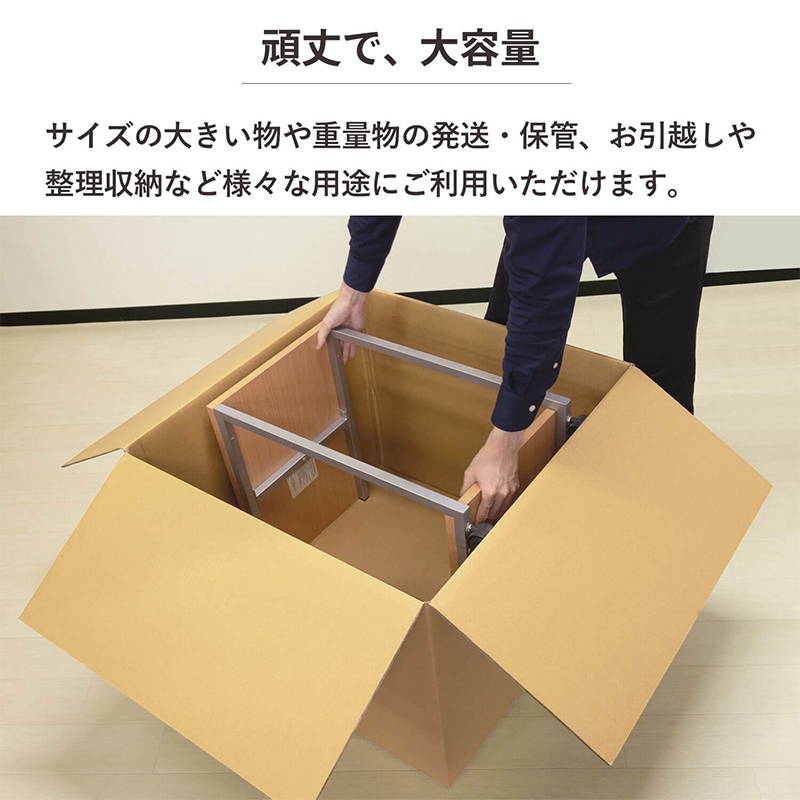 190サイズダンボール 6枚入 66×66×50cm 1セット（ご注文単位1セット