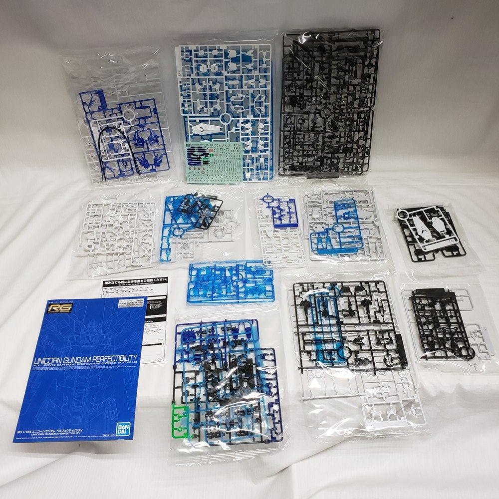 中古】【未組立】1/144 RG RX-0 ユニコーンガンダム ペルフェクティ