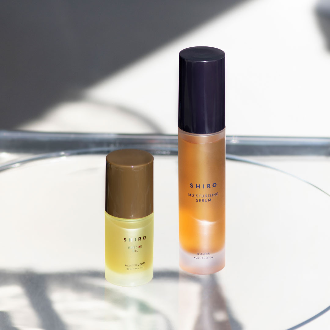 モイストスキンケアキット（がごめ昆布美容液＆カラハリメロンオイル