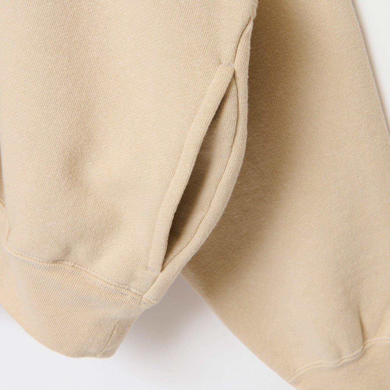 Brushed Crew / BEIGE – SHISHIKUI