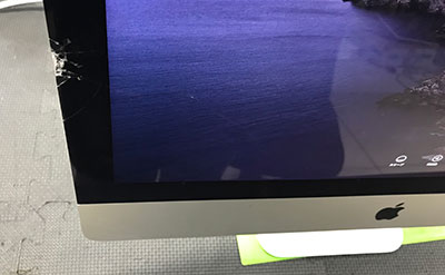 ジャンク品！画面割れ！Mac retina 4k 21.5 インチ 2019 ジャンク