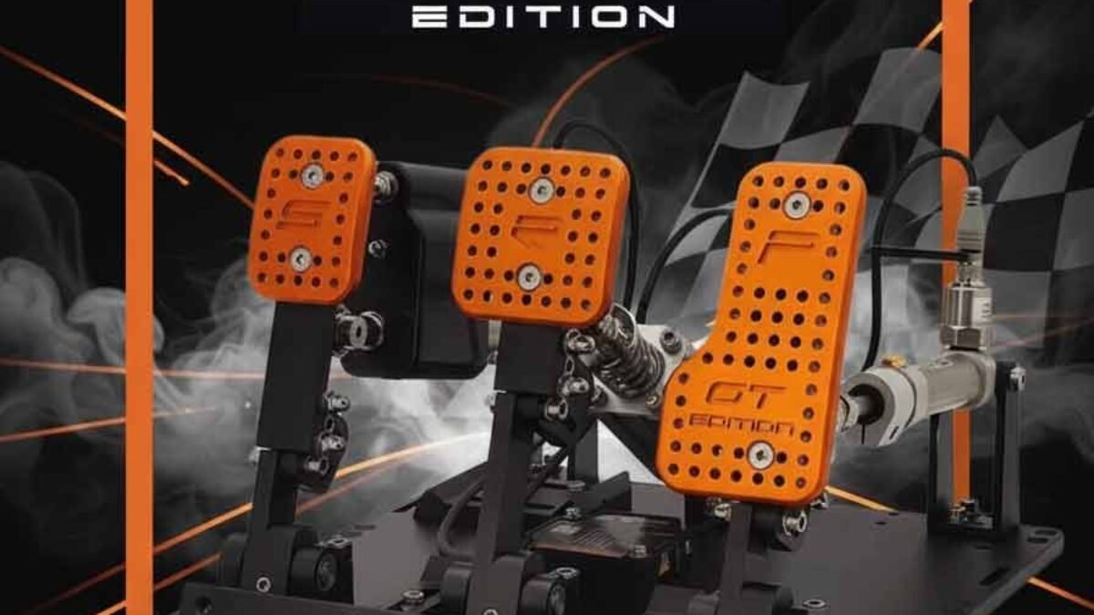 SRP® GT-R 空気圧式ペダル | プロフェッショナル・シムレーシング