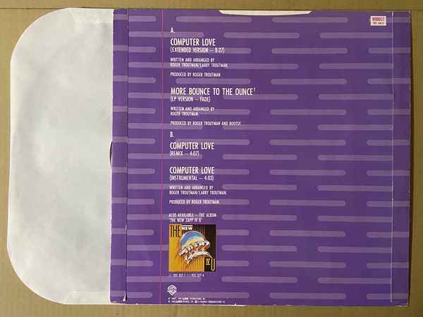 Zapp – Computer Love / More Bounce To The Ounce – s15153