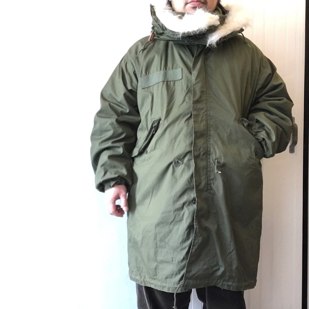 VINTAGE U.S.ARMY “M-65 Fishtail Parka” FULL SET SMALL | SIGNAL