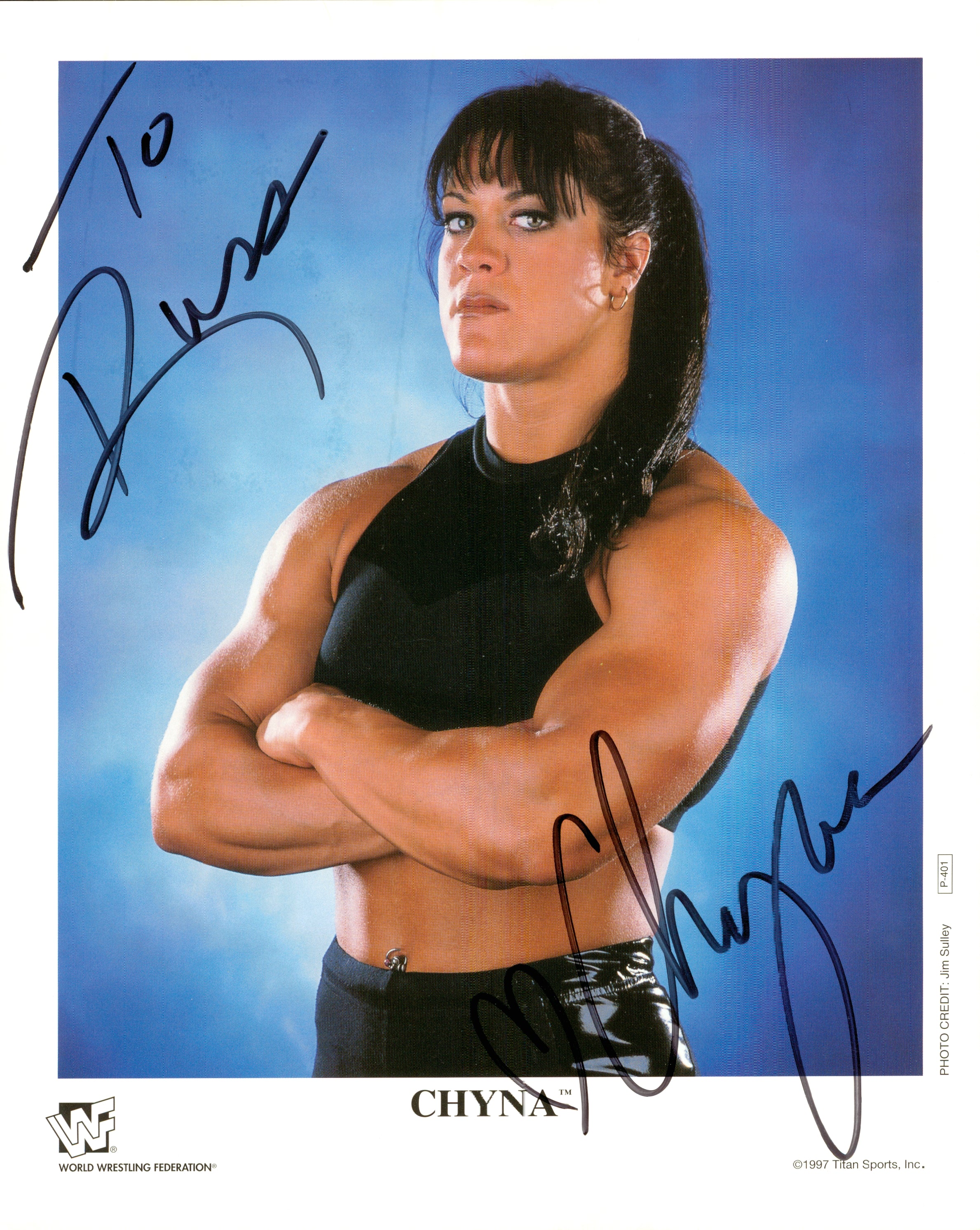 チャイナ直筆サイン入り8x10写真 – Signed By Superstars