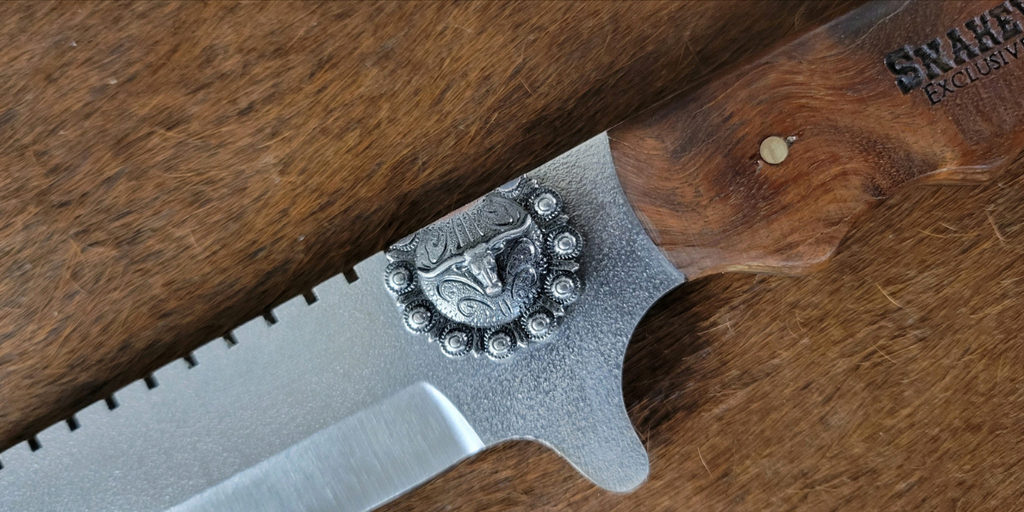 THE ALAMO - LIMITED EDITION CUSTOM - AL6.0-LE - Silver Stag Knives