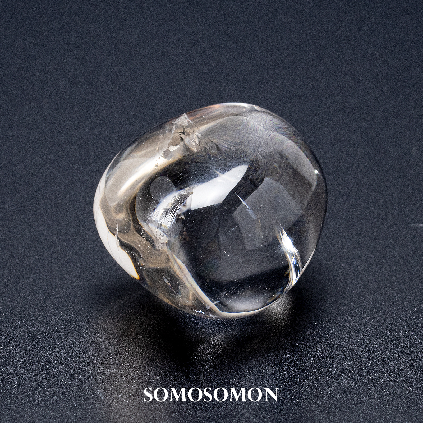 レムリアンシードクォーツ ピュアレイ 3A タンブル 113g