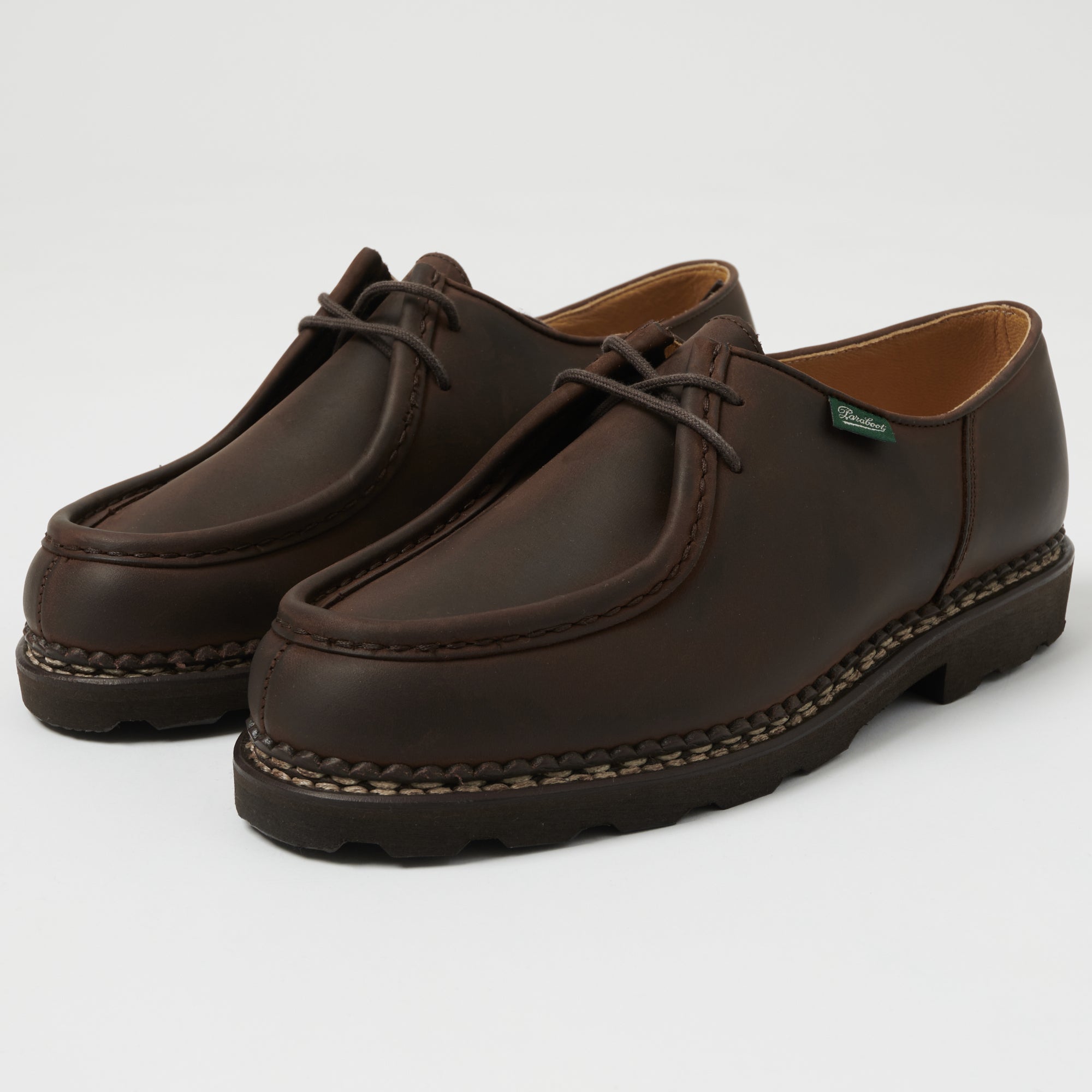 Paraboot Chambord Tex Shoe - Brown Lisse Café – SON OF A STAG