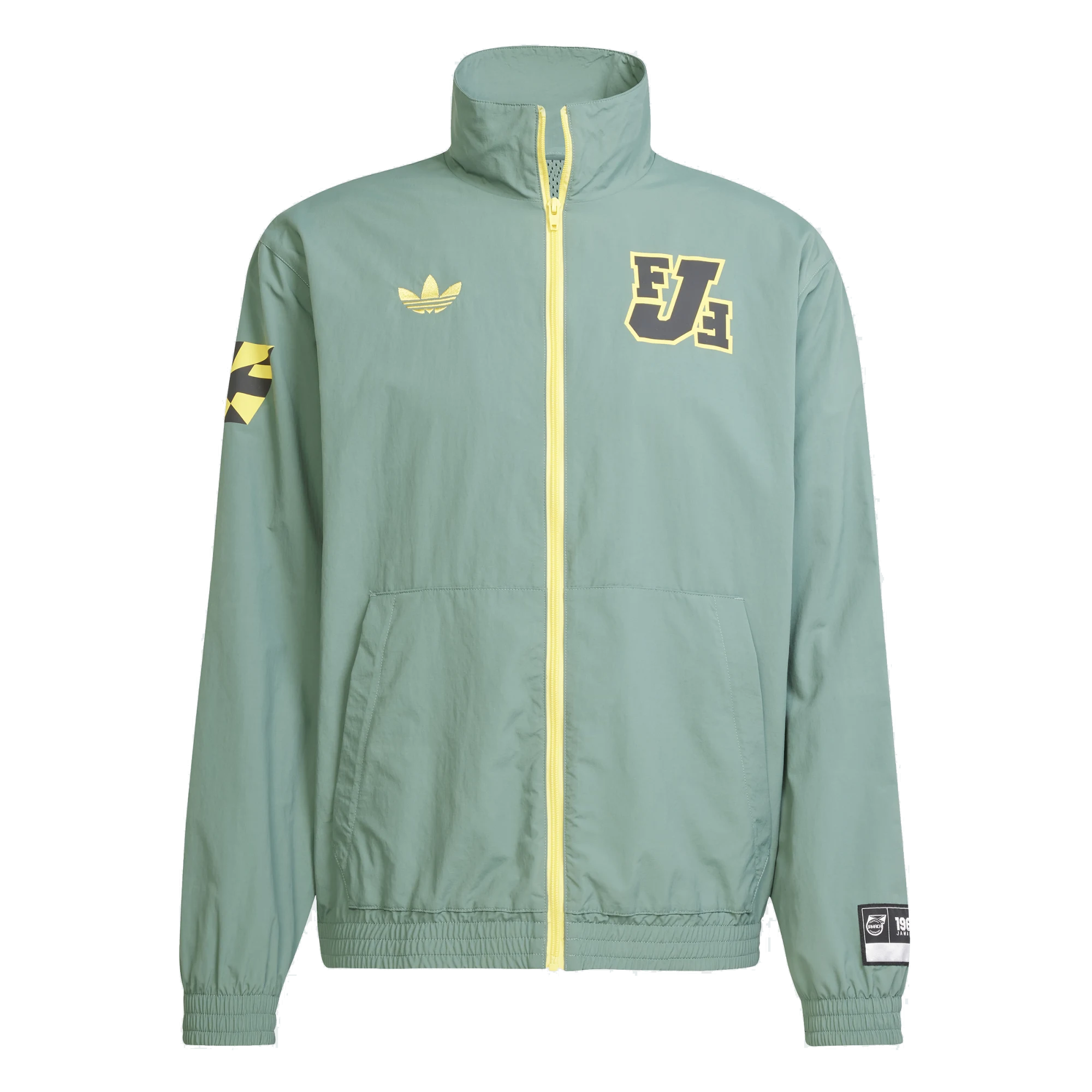 adidas Jamaica Track Top Jacket 25/26 (Green/Yellow