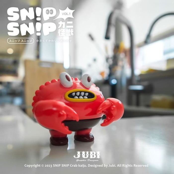 国内ではショップ・ELECTRIC TOYS限定でJUBI製「Snip Snip カニ怪獣