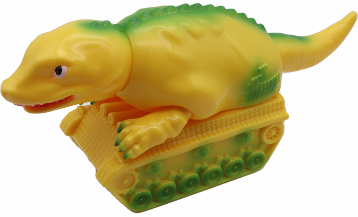 ELECTRIC TOYS製「恐竜戦車」の「2期カラー」はイエロー！！ | sofvi.tokyo