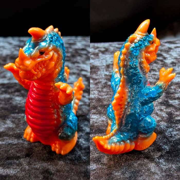 まんだらけ怪獣シリーズ限定抽選品のバジアス2期とゴーラスの指人形