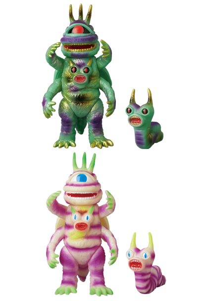 4本腕バクラー+寄生虫バクラー（蓄光緑 / 蓄光） | sofvi.tokyo