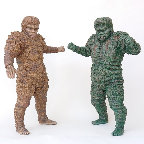 ビリケン商会待望の［リアルモデルシリーズ］最新作「サンダ対ガイラ