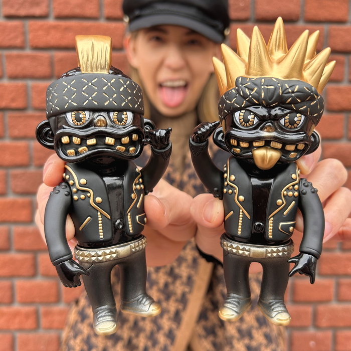 BlackBook Toyから「PUNK ROCK BOY & BABY」の「BK × GOLD」＆「Matte