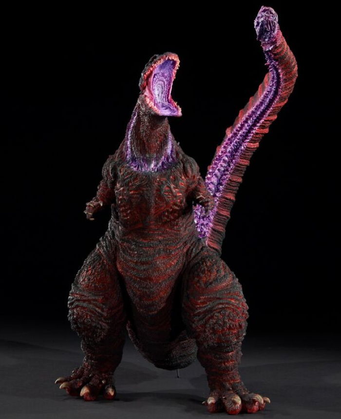 少年リックが「酒井ゆうじ造形コレクション ゴジラ（2016）第4形態