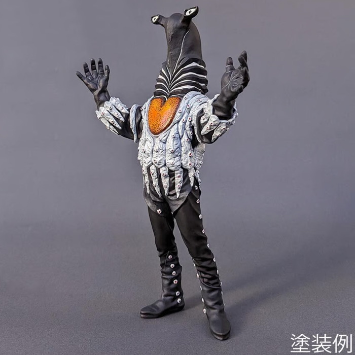 なんとビリケン商会の「ペガッサ星人」も「石炭色」成型色で復活