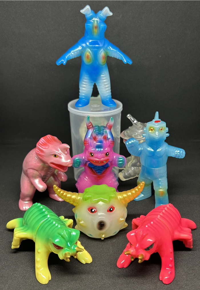 キャプテンウルトラ 大怪獣シリーズ 2点セット 怪獣フィギュアセット