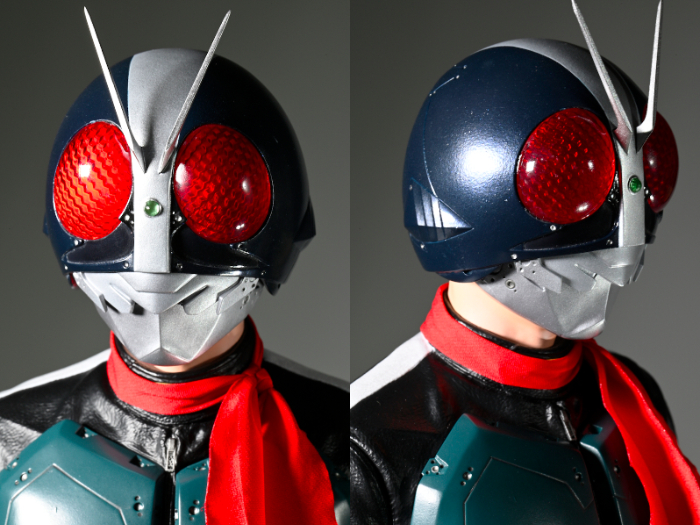 全高約50cmで海洋堂製「メガソフビ 仮面ライダー第2号(シン・仮面