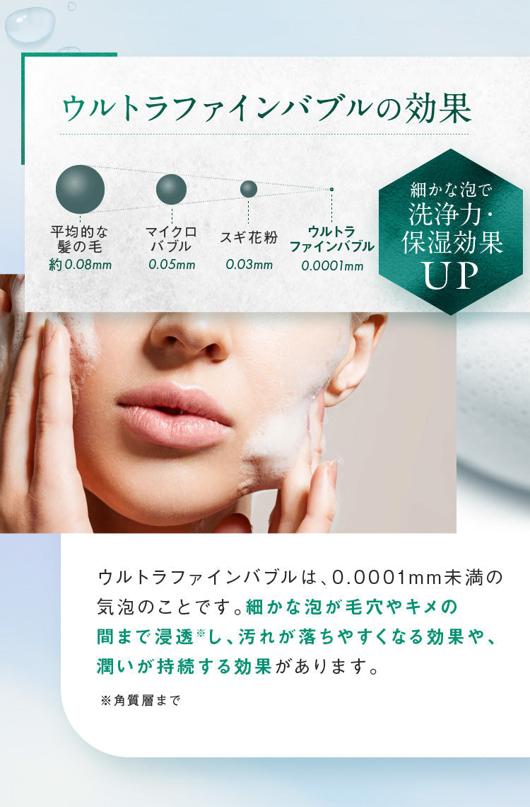 GLORIE クリーンバブルパック 8g/30枚 – SOISHOP