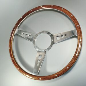 モトリタ ウッドステアリング（15”ディッシュ） | ローバーミニ