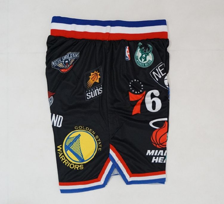 Спортивные шорты Supreme x Nike x NBA Teams Authentic Shorts Black