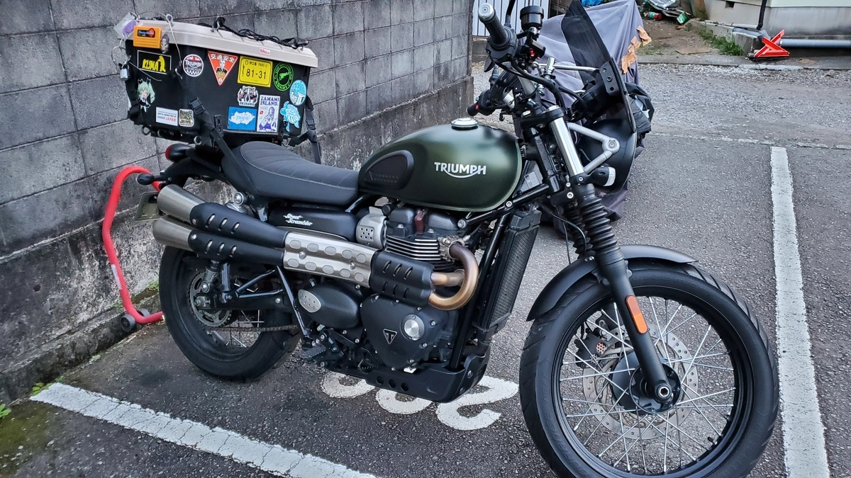 リアキャリア自作方法【ストリートスクランブラー】 - 脱サラ日記