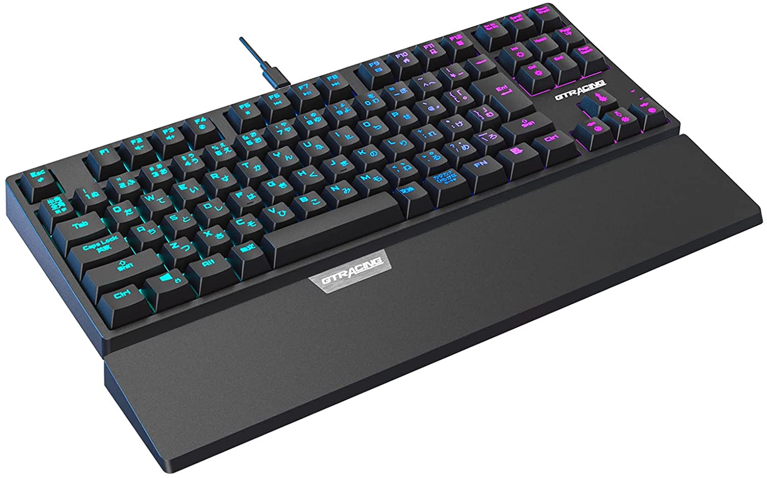 GTRACINGの青軸ゲーミングキーボード「GT885-RGB」の30％オフクーポン