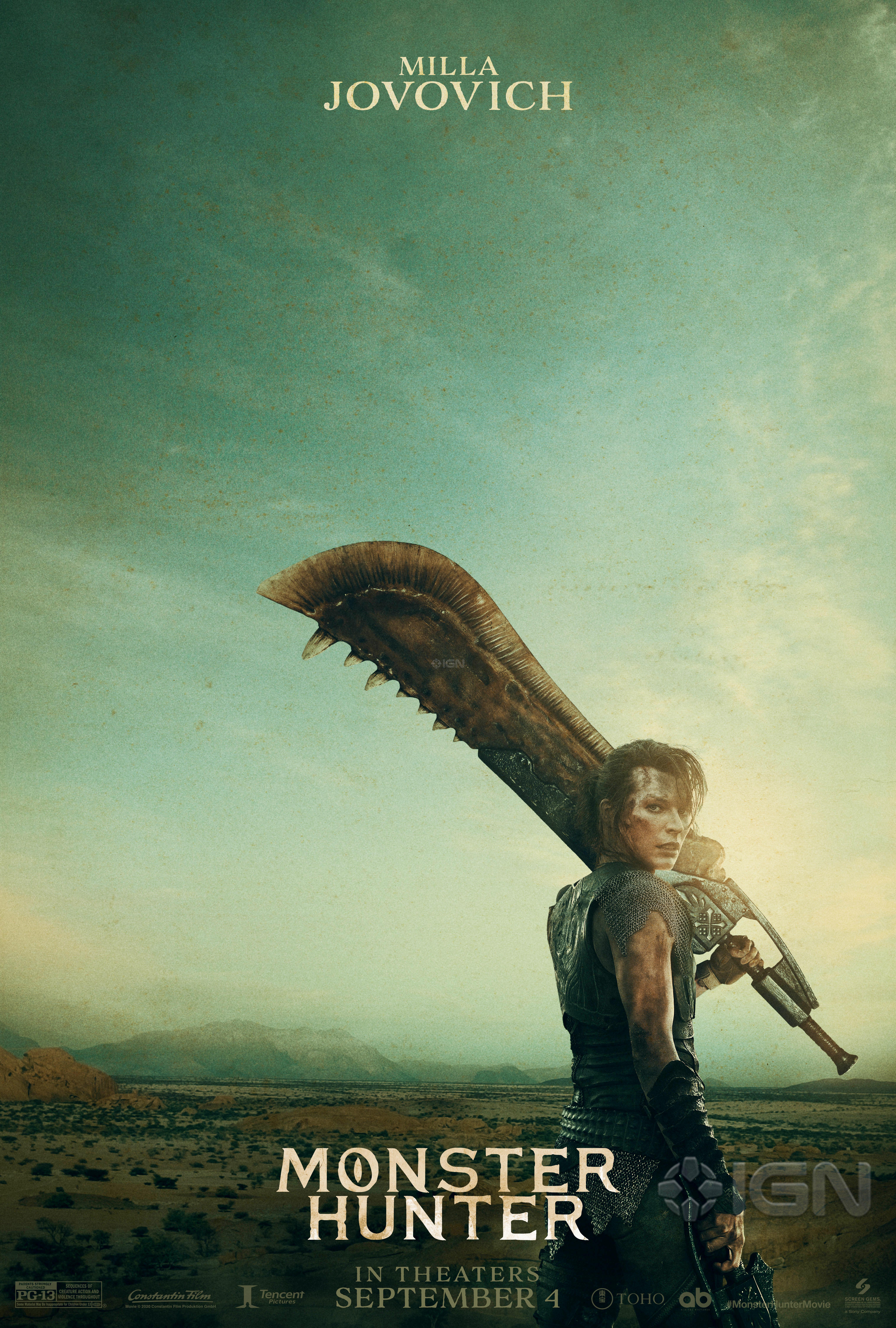 実写映画版『モンスターハンター』のポスター2枚がIGN独占で公開