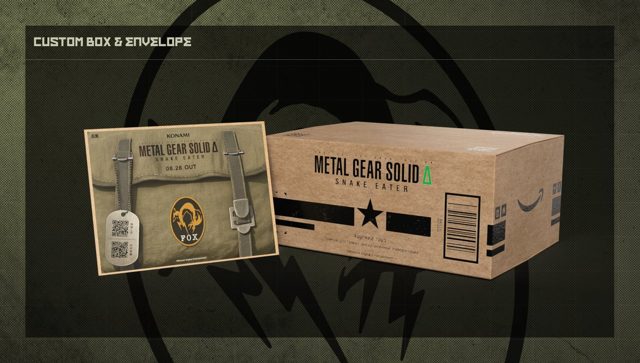 8月27日以降にAmazonで買い物すると配送用の箱が「METAL GEAR SOLID Δ
