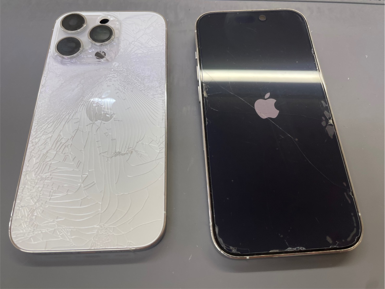 iPhone14Pro背面ガラス割れの修理【iPhone修理川越】 | iPhone・iPad