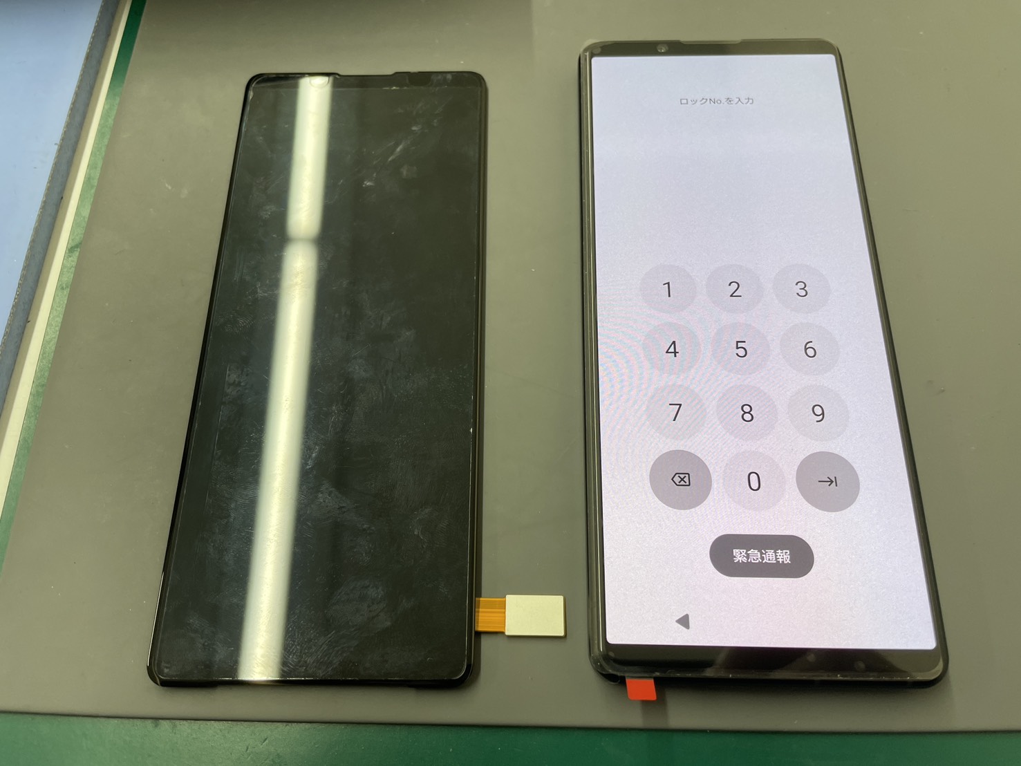 川越】Xperia 5 IV 縦線表示不良（パネル交換）修理事例｜Sma Fast川越