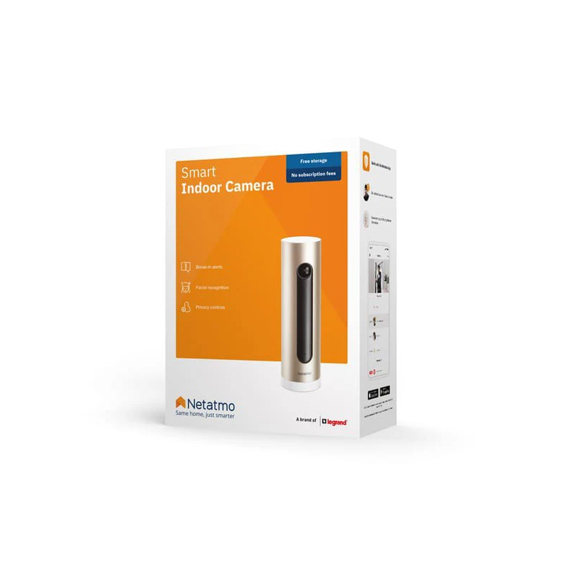 Netatmo Smart Indoor Camera - Keep an eye on your home when you're