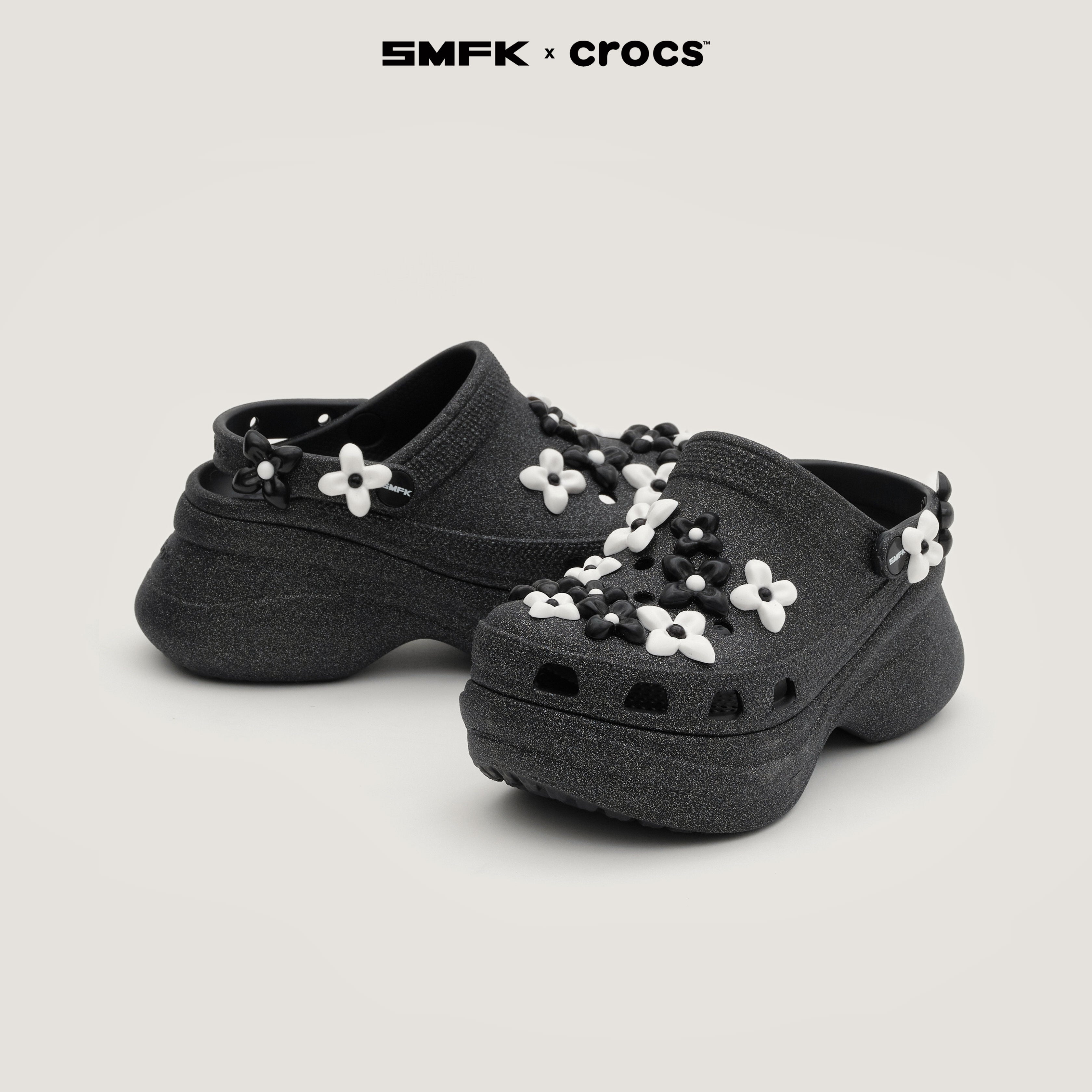 SMFK X CROCS BAE CLOG BLACK DIAMOND – SMFK Official