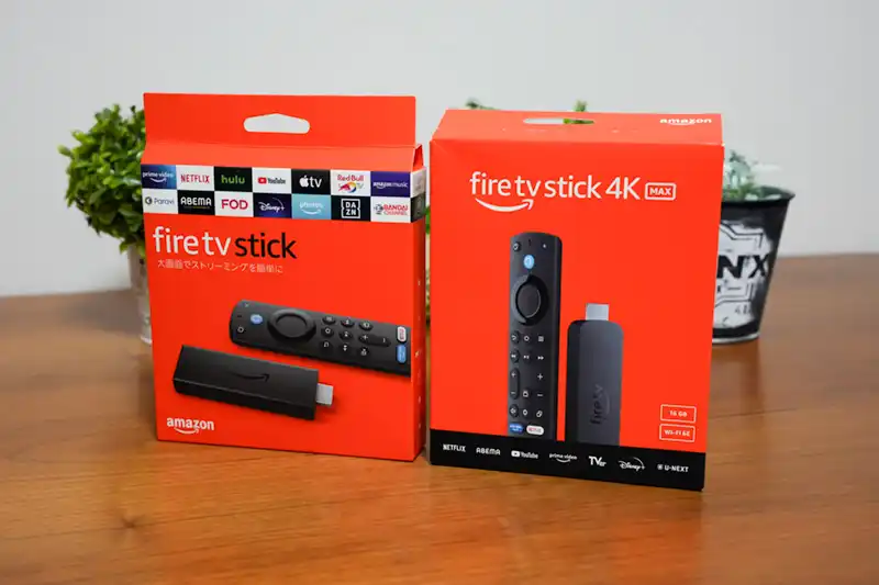 2024】最新 Amazon「fire TV stick 4K Max」（第2世代）と「fire TV