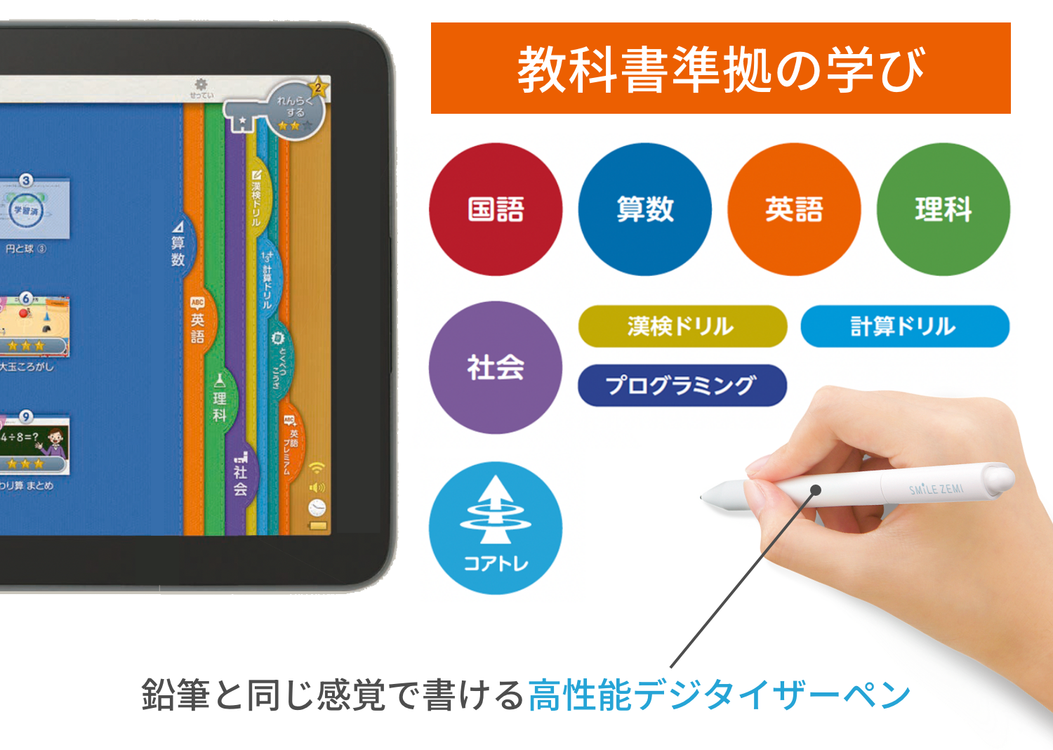 スマイルゼミ 発展クラス 新1年生準備〜小学小学6年12月 スマイルゼミ